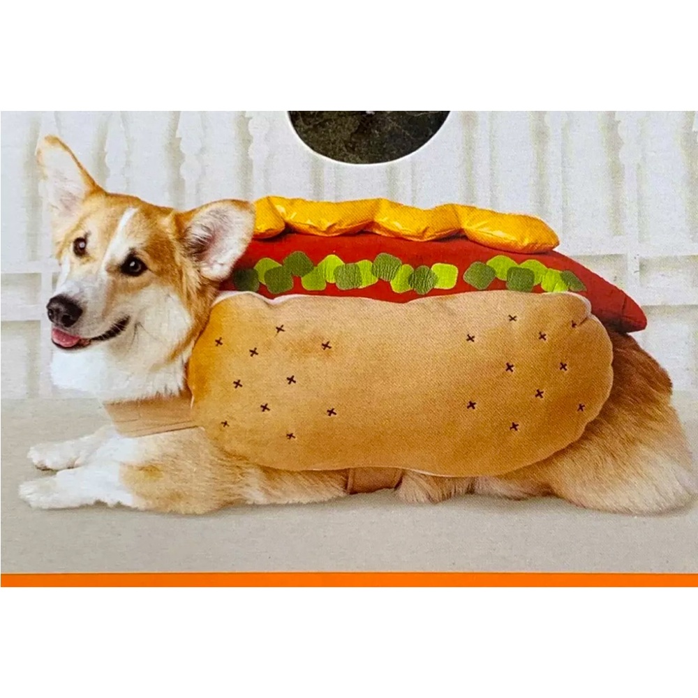 Target LED Light Up Plush Stuffed Hotdog Dog Halloween Costume XL HYDE and EEK!